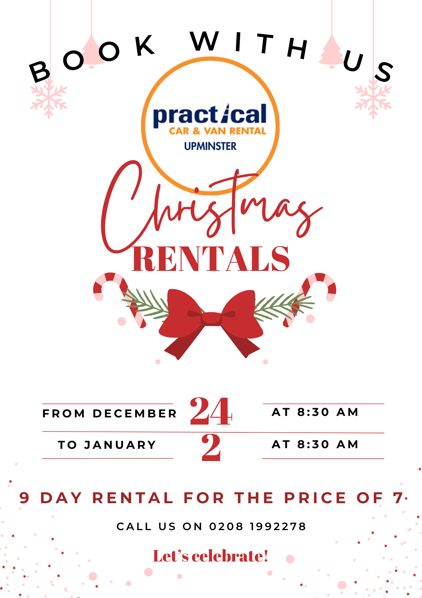 Car and Van Rentals Christmas Special Offer